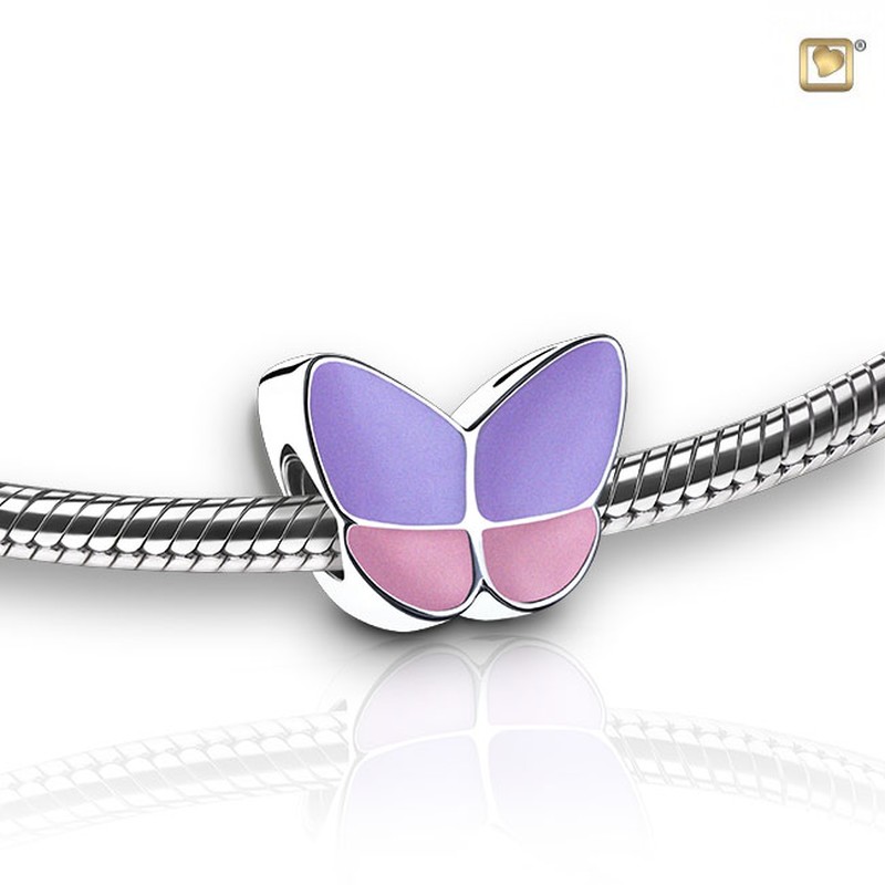 Treasure butterfly bedel roze